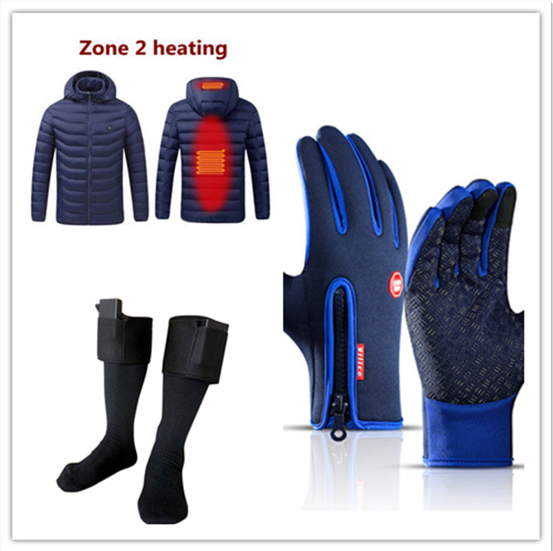 Winter Touchscreen Gloves Riding Motorcycle Sliding Waterproof Sports Gloves with Fleece