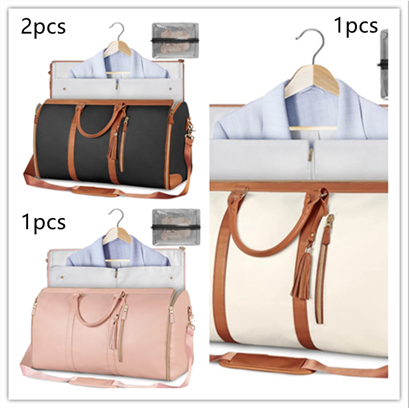 Large Capacity Travel Handbag Women's Handbag, Foldable Garment Bag | Waterproof Tote