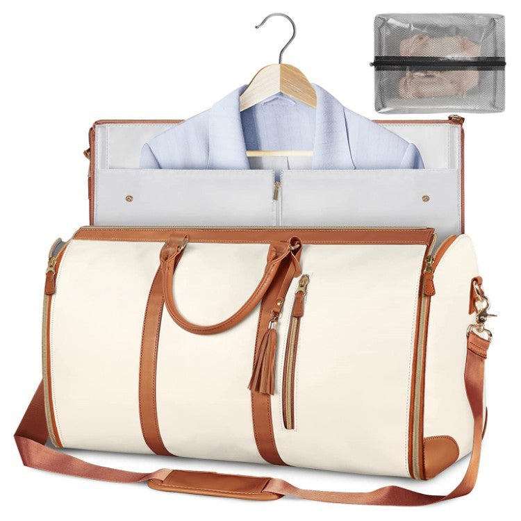 Large Capacity Travel Handbag Women's Handbag, Foldable Garment Bag | Waterproof Tote