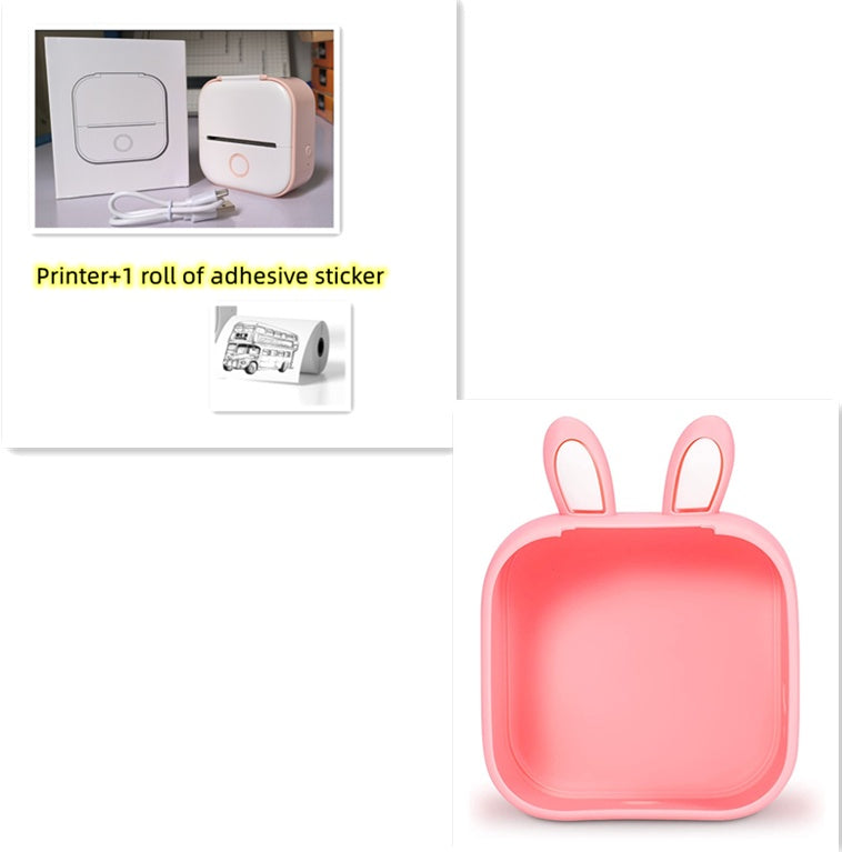 Portable Thermal Mini Label Printer Home Photo Printer Bad Question Student Photo Printer Bluetooth Mini Label Price Tag Printer