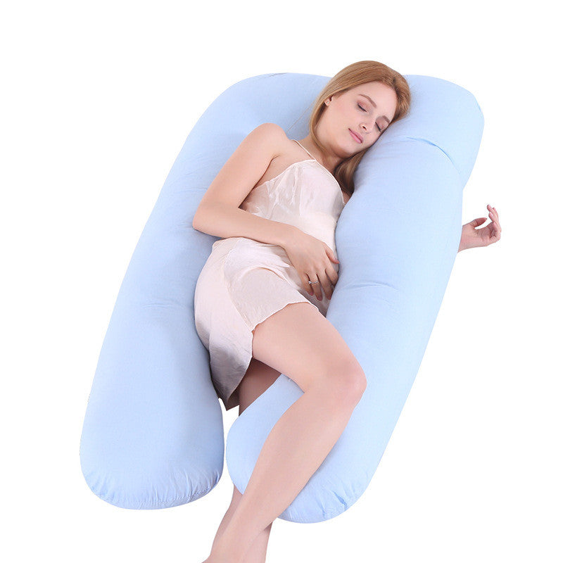 Summer Sleeping Pillow Support For Pregnant Women U Shape Maternity Ice Silk Pregnancy Pillows