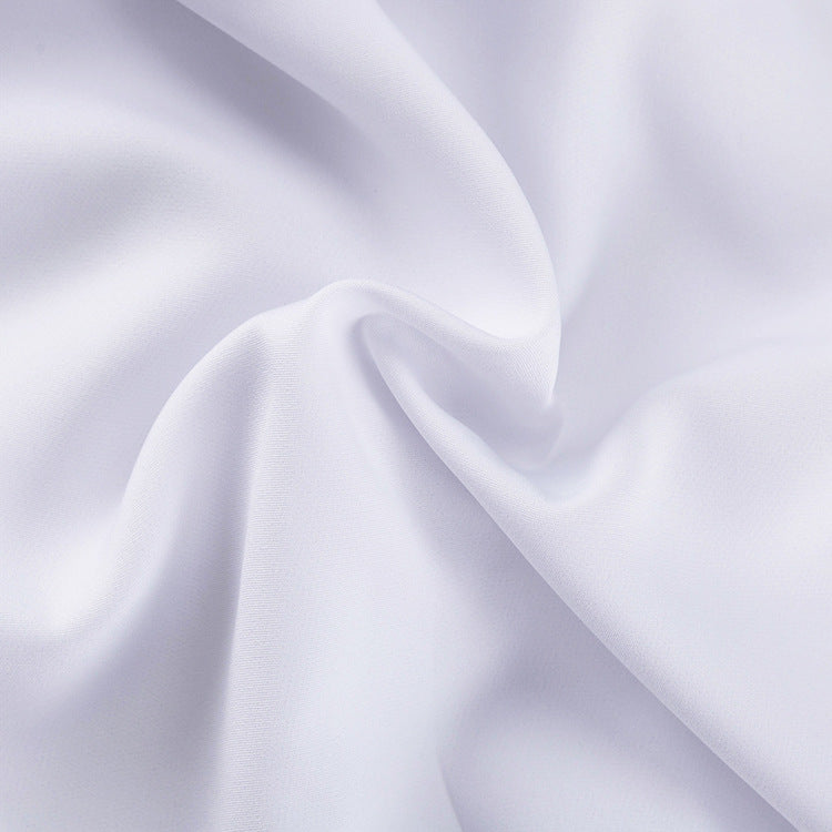 White High-Waisted Balloon Pants