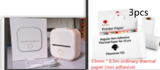 Portable Thermal Mini Label Printer Home Photo Printer Bad Question Student Photo Printer Bluetooth Mini Label Price Tag Printer