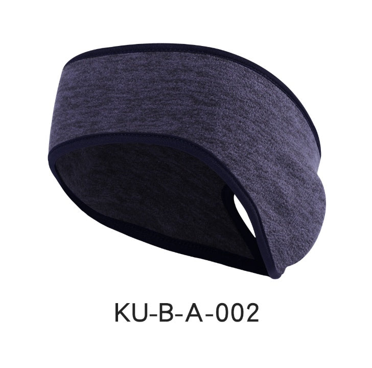 Winter Running Horsetail Hole Ears Windproof and Cold Earmuffs
