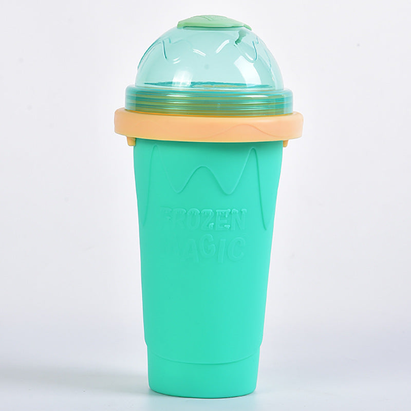 the cup in an ice cup and quickly make a cup smoothie