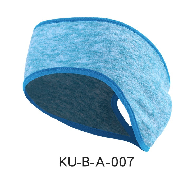 Winter Running Horsetail Hole Ears Windproof and Cold Earmuffs