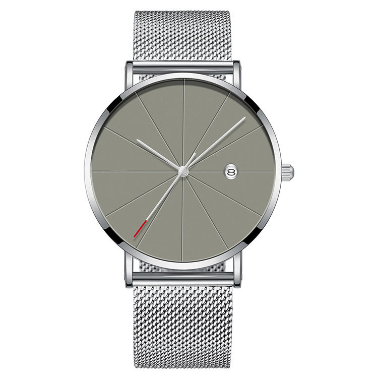 Simple Calendar Men's Creative Waterproof Quartz Watch