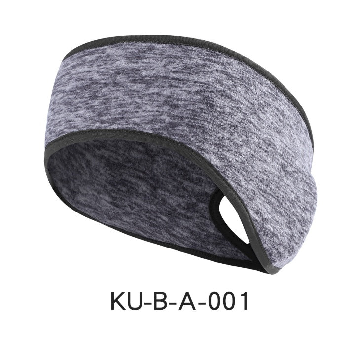 Winter Running Horsetail Hole Ears Windproof and Cold Earmuffs