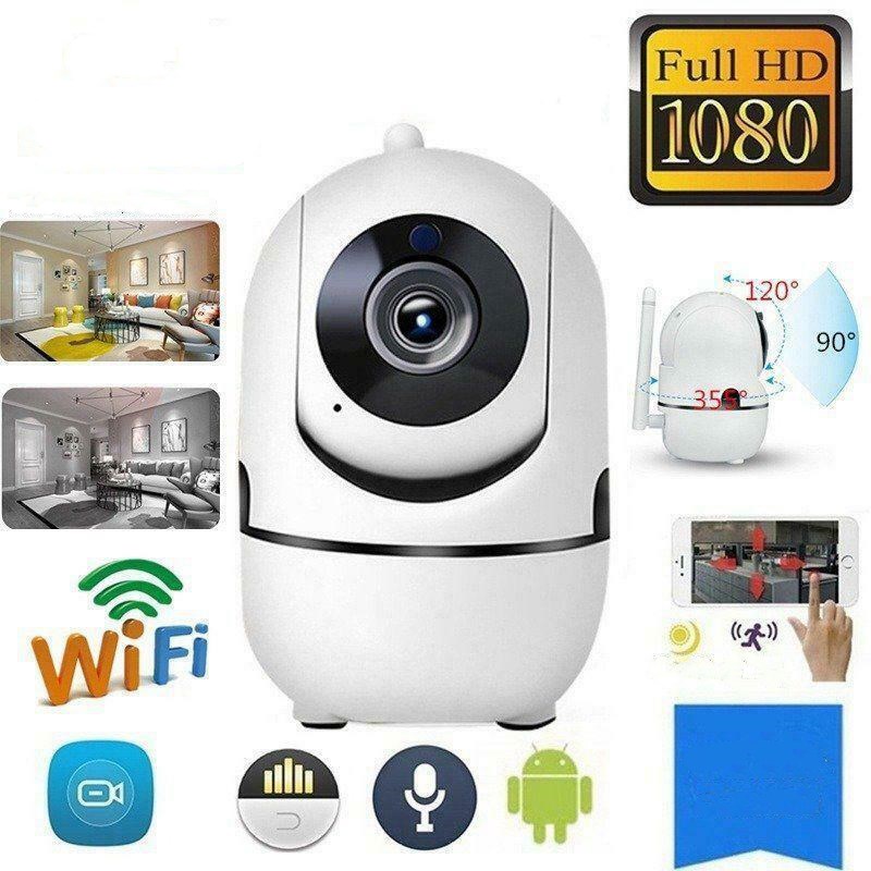 Wireless WiFi IP Home Security CCTV Camera Monitor