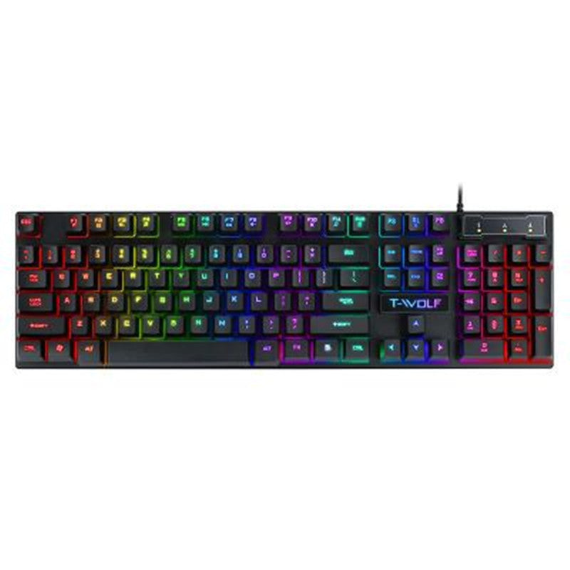 Gaming Wired Backlit Floating Manipulator Keyboard