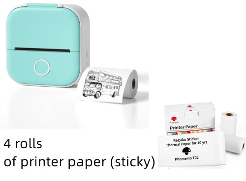 Portable Thermal Mini Label Printer Home Photo Printer Bad Question Student Photo Printer Bluetooth Mini Label Price Tag Printer