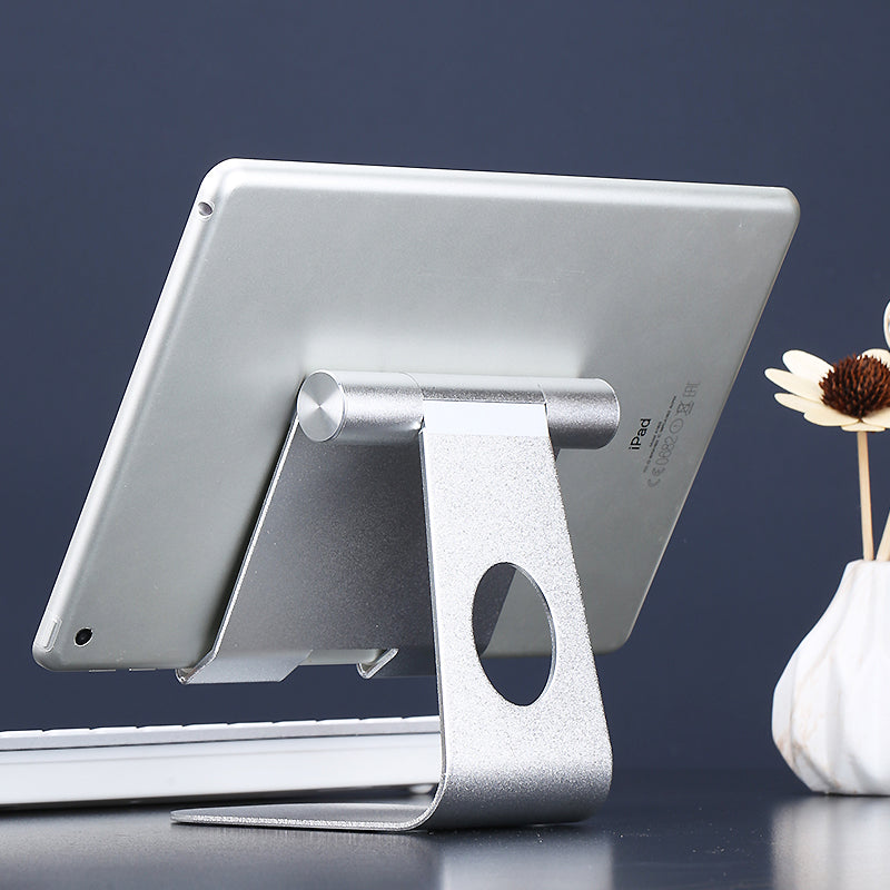 Multifunctional Double Folding Aluminum Cell Phone Stand