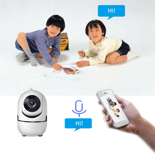 Wireless WiFi IP Home Security CCTV Camera Monitor