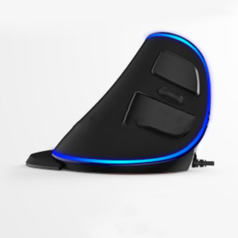 RGB wired vertical ergonomic mouse anti-mouse hand