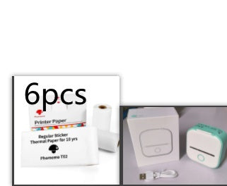 Portable Thermal Mini Label Printer Home Photo Printer Bad Question Student Photo Printer Bluetooth Mini Label Price Tag Printer
