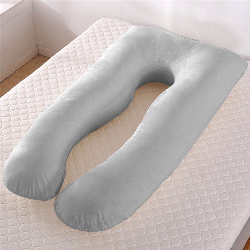 Soutien Oreiller De Couchage d'été Pour Les Femmes Enceintes U Forme De Maternité Oreillers Grossesse En Soie de Glace