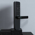 serrure d'empreinte digitale de porte en bois
