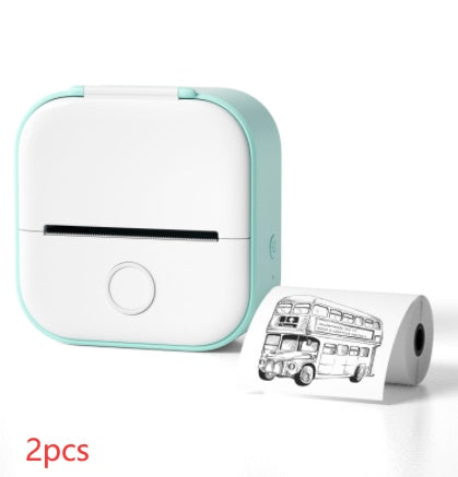 Portable Thermal Mini Label Printer Home Photo Printer Bad Question Student Photo Printer Bluetooth Mini Label Price Tag Printer