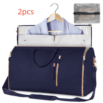 Large Capacity Travel Handbag Women's Handbag, Foldable Garment Bag | Waterproof Tote