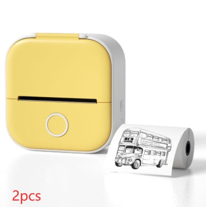 Portable Thermal Mini Label Printer Home Photo Printer Bad Question Student Photo Printer Bluetooth Mini Label Price Tag Printer