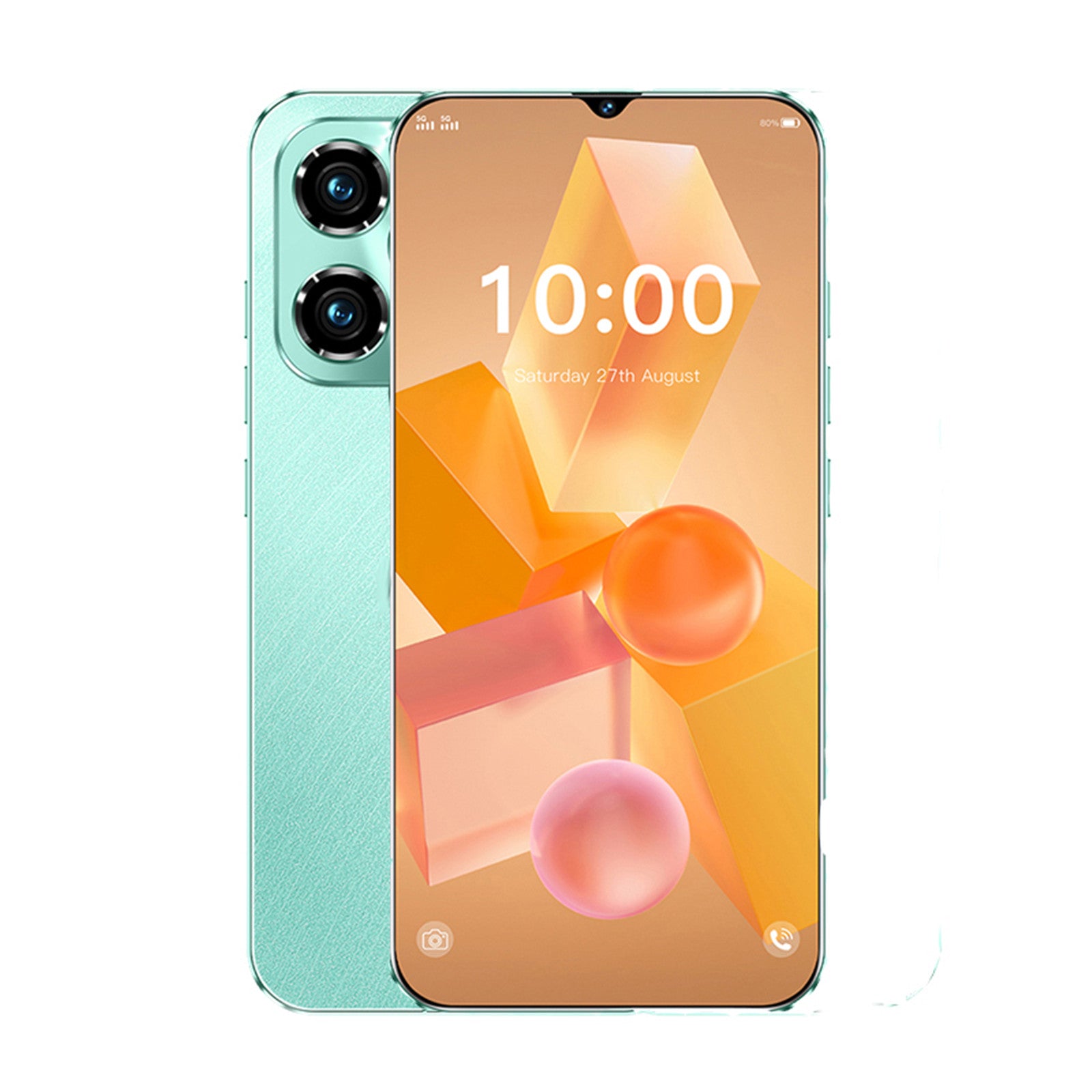 6.3-inch HOT40 Unlocked Phone Dual SIM 4G Phone, Android Smartphone 4GB 128GB ROM