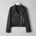 Versatile Short, Cool Biker-style Jacket For Women