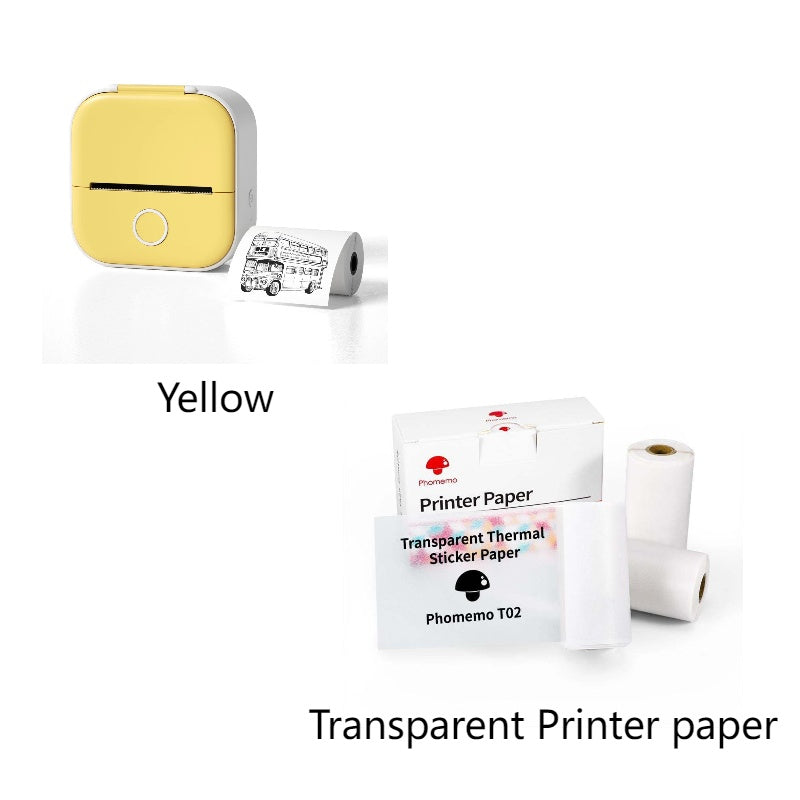 Portable Thermal Mini Label Printer Home Photo Printer Bad Question Student Photo Printer Bluetooth Mini Label Price Tag Printer