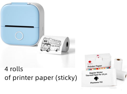Portable Thermal Mini Label Printer Home Photo Printer Bad Question Student Photo Printer Bluetooth Mini Label Price Tag Printer