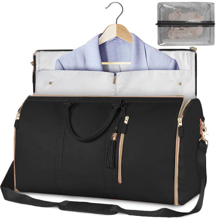 Large Capacity Travel Handbag Women's Handbag, Foldable Garment Bag | Waterproof Tote