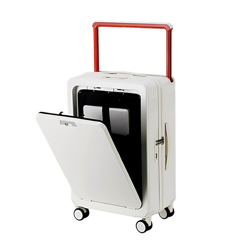 New Fashionable 16-inch Luggage Case with TSA Customs Lock, 360° Universal Wheel Pull Rod Box, Luggage Universal Wheel Password Box