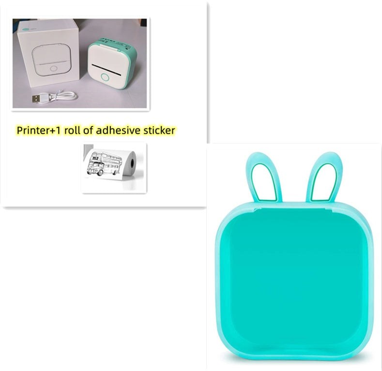 Portable Thermal Mini Label Printer Home Photo Printer Bad Question Student Photo Printer Bluetooth Mini Label Price Tag Printer