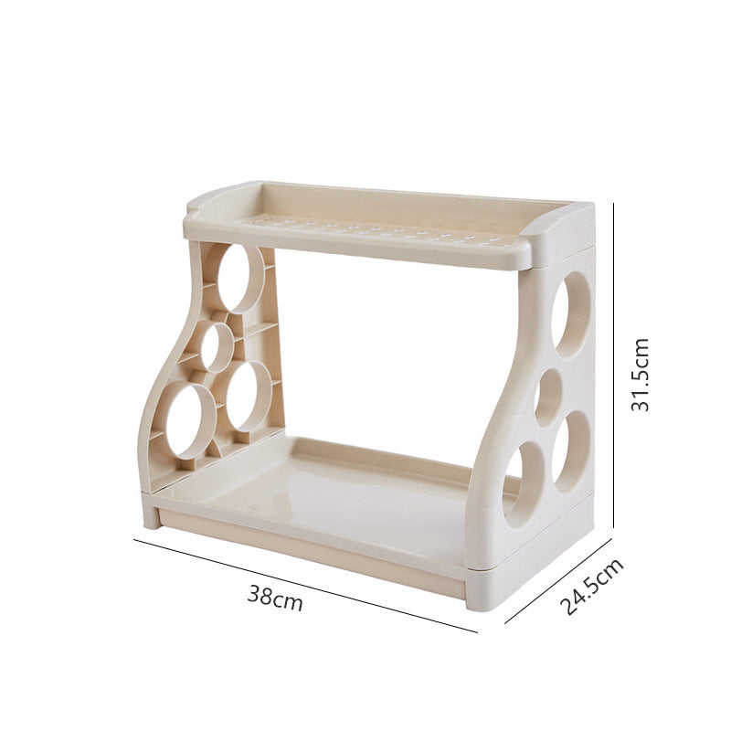 Rayonnage de rangement de cuisine fournitures de cuisine stockage artefact multicouche
