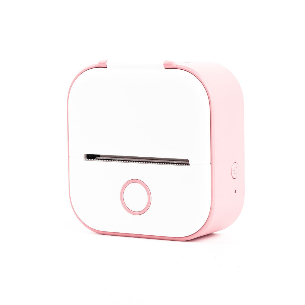 Mini imprimante d'étiquettes thermique portable Imprimante photo pour la maison Imprimante photo pour étudiant à mauvaise question Imprimante Bluetooth Mini étiquette Étiquette de prix
