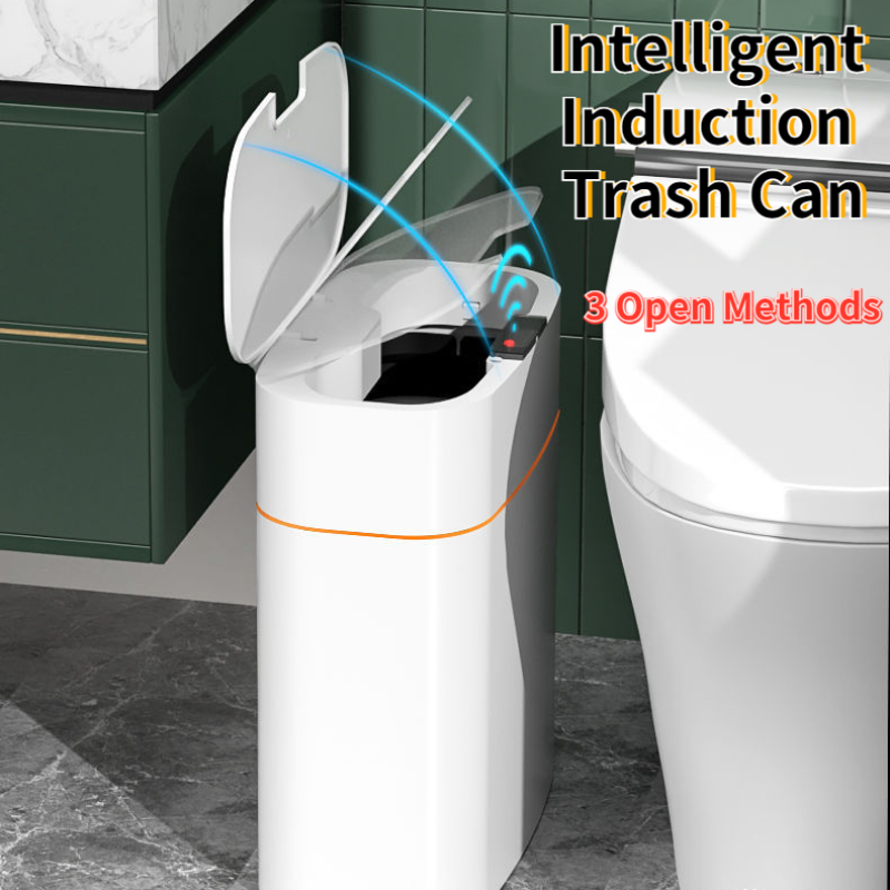 Smart Bin with Lid for Bedroom and Living Room