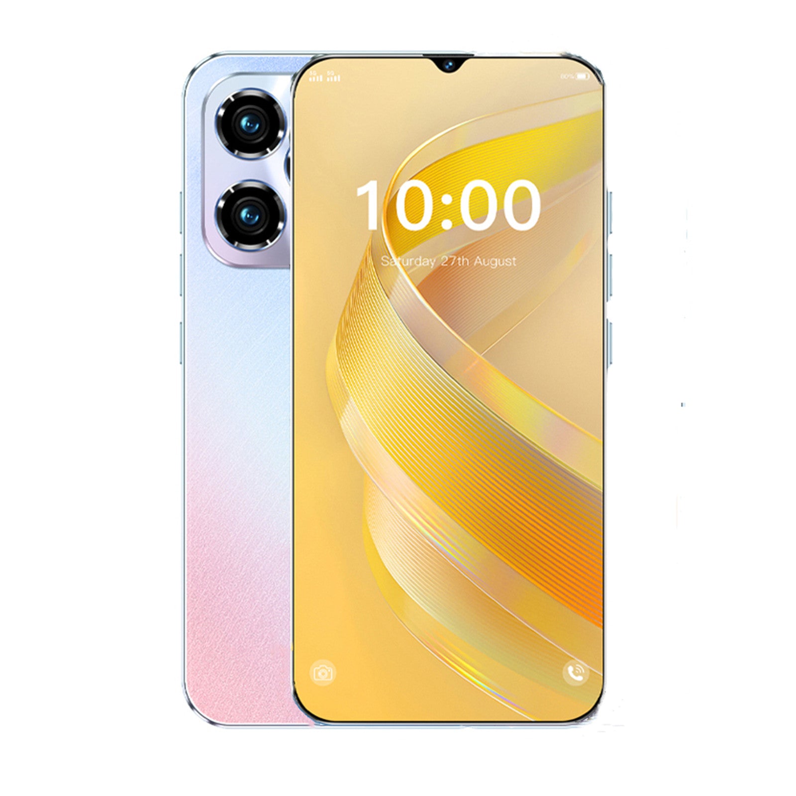 6.3-inch HOT40 Unlocked Phone Dual SIM 4G Phone, Android Smartphone 4GB 128GB ROM