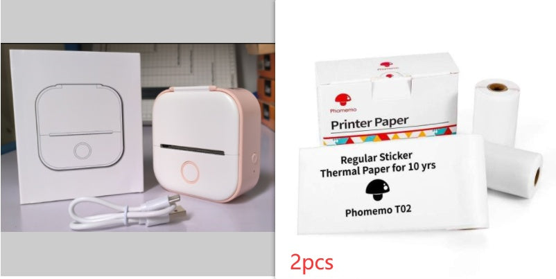 Portable Thermal Mini Label Printer Home Photo Printer Bad Question Student Photo Printer Bluetooth Mini Label Price Tag Printer