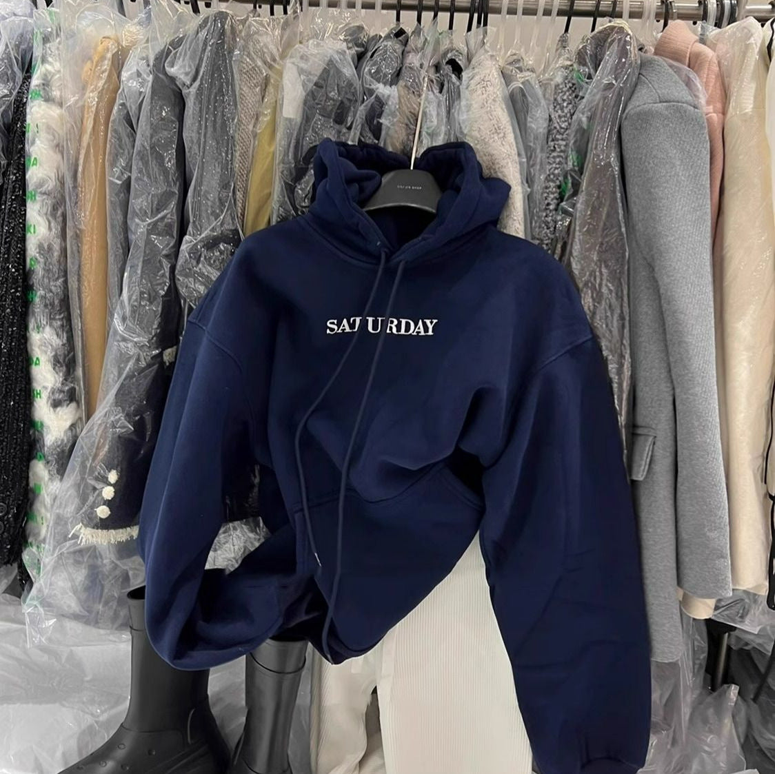 Laid-back Casual Pullover Long-sleeve Top For Fall/Winter