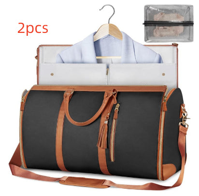 Large Capacity Travel Handbag Women's Handbag, Foldable Garment Bag | Waterproof Tote