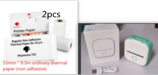 Portable Thermal Mini Label Printer Home Photo Printer Bad Question Student Photo Printer Bluetooth Mini Label Price Tag Printer