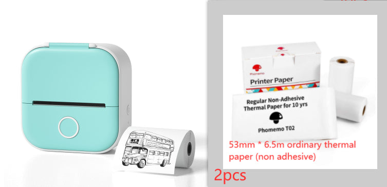 Portable Thermal Mini Label Printer Home Photo Printer Bad Question Student Photo Printer Bluetooth Mini Label Price Tag Printer