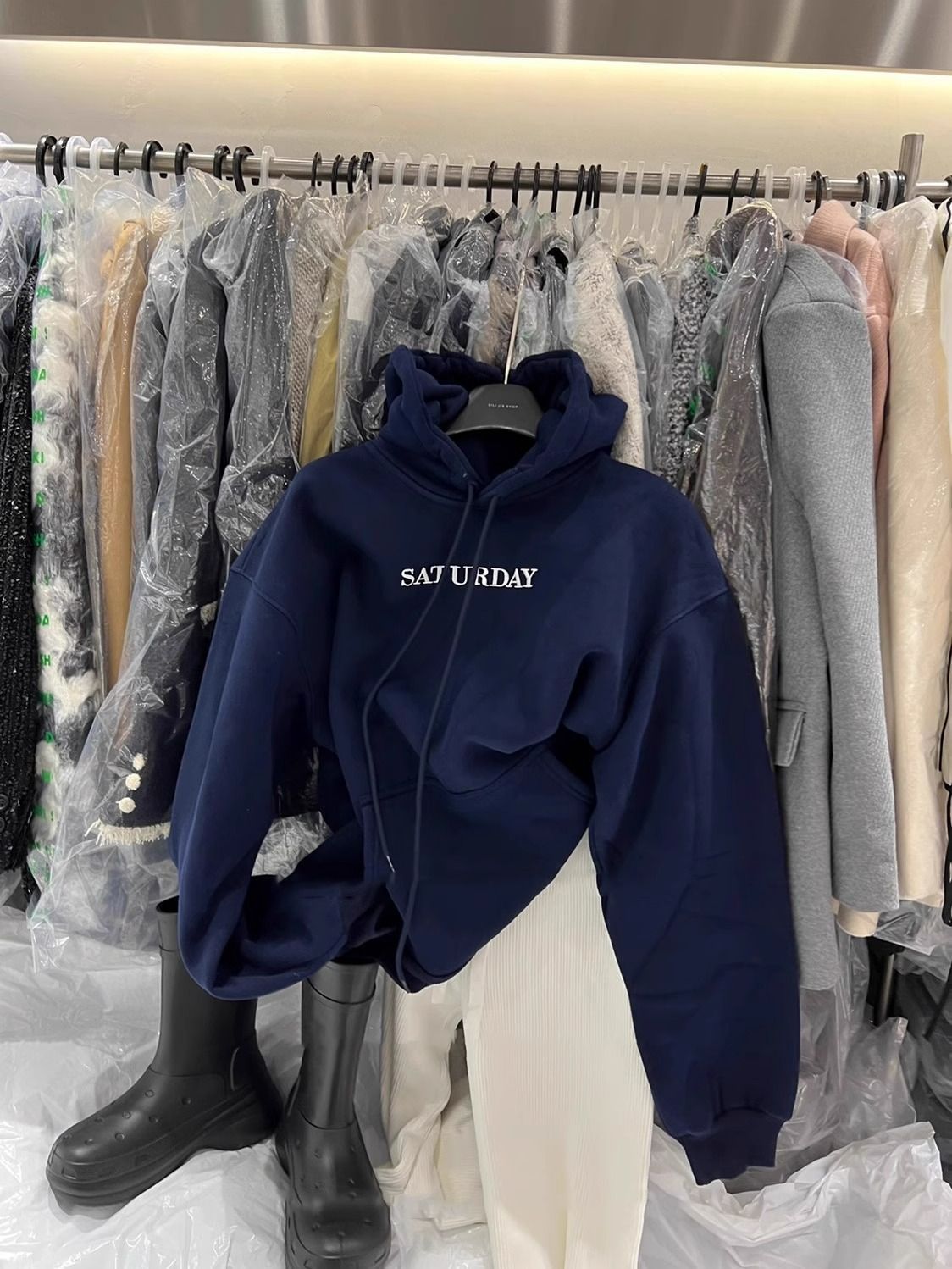 Laid-back Casual Pullover Long-sleeve Top For Fall/Winter