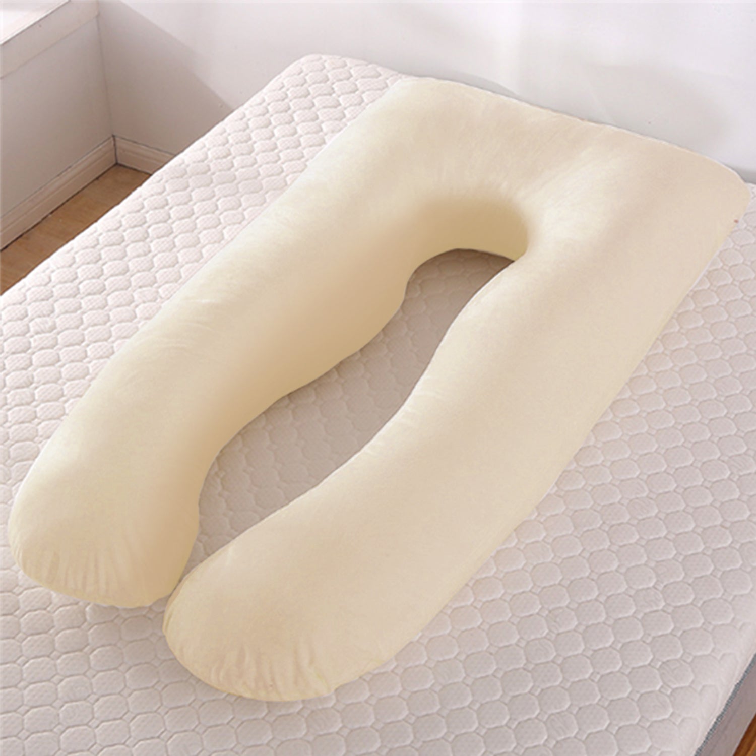 Soutien Oreiller De Couchage d'été Pour Les Femmes Enceintes U Forme De Maternité Oreillers Grossesse En Soie de Glace