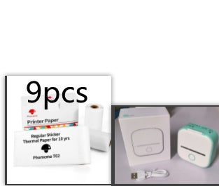 Portable Thermal Mini Label Printer Home Photo Printer Bad Question Student Photo Printer Bluetooth Mini Label Price Tag Printer