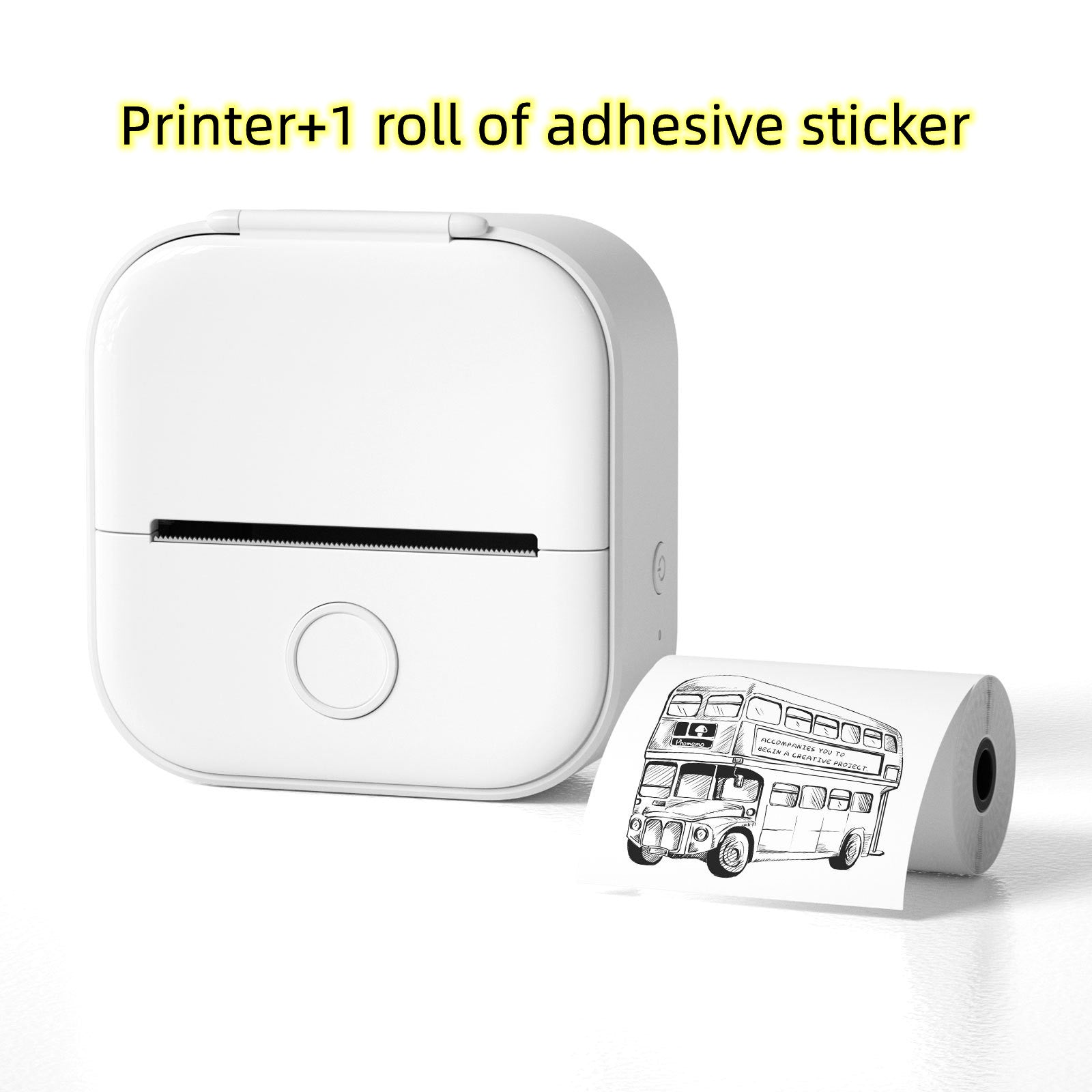 Portable Thermal Mini Label Printer Home Photo Printer Bad Question Student Photo Printer Bluetooth Mini Label Price Tag Printer