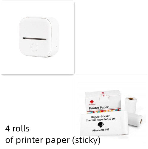 Portable Thermal Mini Label Printer Home Photo Printer Bad Question Student Photo Printer Bluetooth Mini Label Price Tag Printer