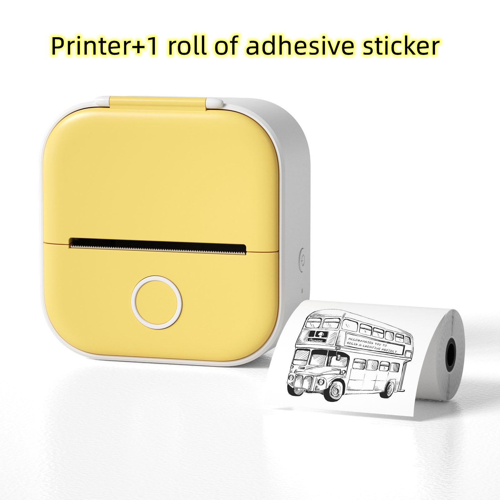 Portable Thermal Mini Label Printer Home Photo Printer Bad Question Student Photo Printer Bluetooth Mini Label Price Tag Printer