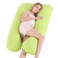 Soutien Oreiller De Couchage d'été Pour Les Femmes Enceintes U Forme De Maternité Oreillers Grossesse En Soie de Glace